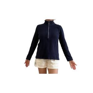 Tommy Bahama Preppy Navy Half-Zip Pullover – Size M